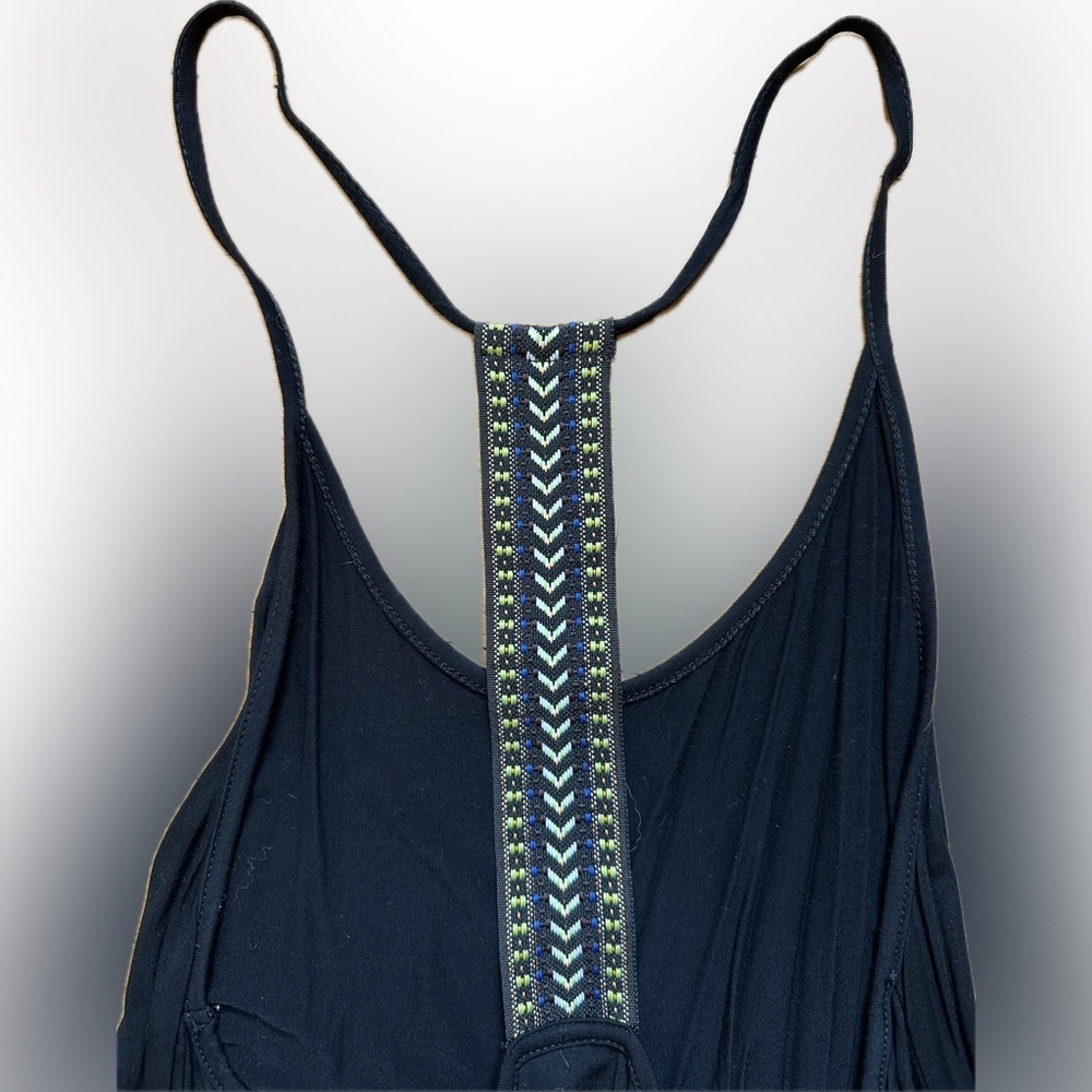 B Jewel Flowy Long Tank Top - Picture 4 of 5